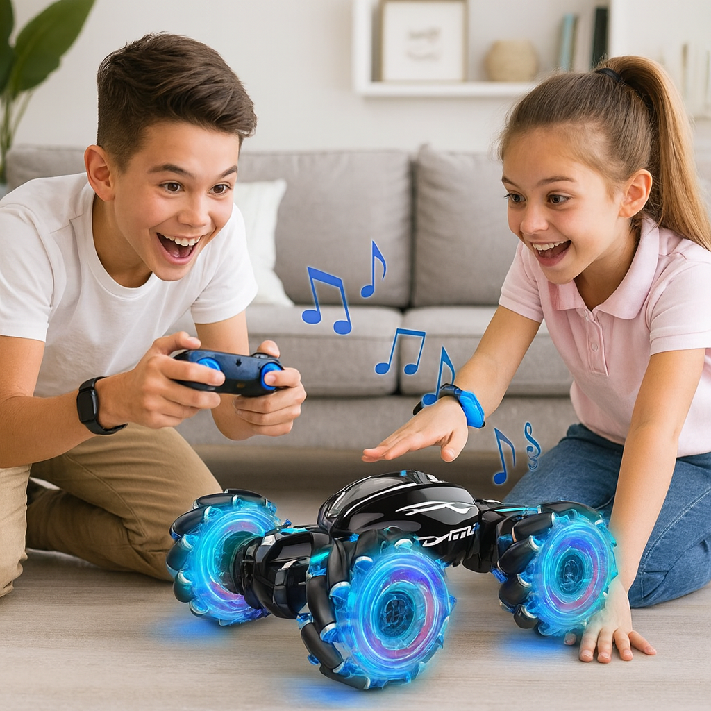 CARRO STUNT CONTROL Y SENSOR DE MANILLA